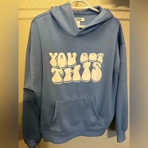Oversize hoodie you got this